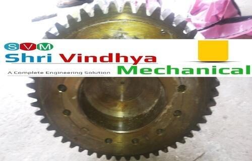 Geared Coupling For Garlick Crane Output Shaft And Geared Rim