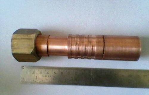 Water Cooled Cable Copper End Connector