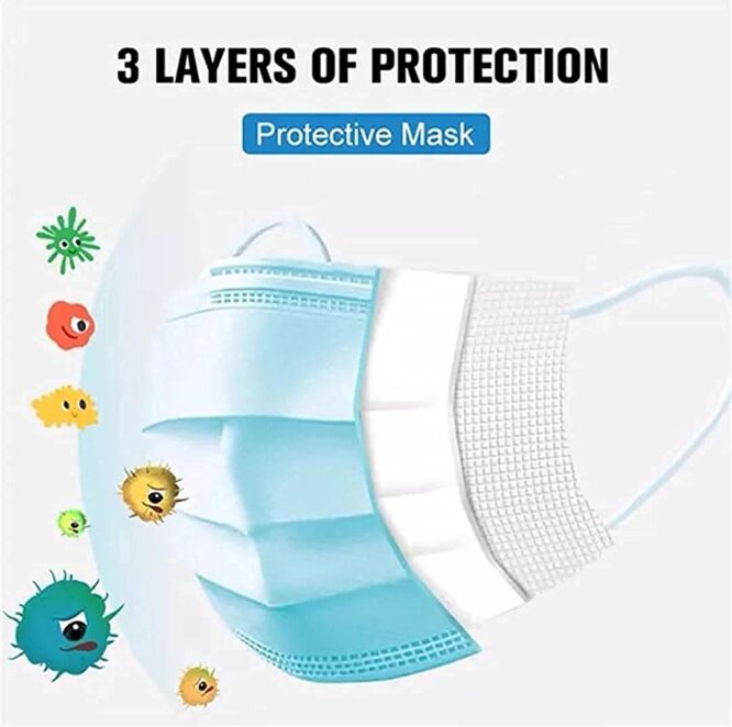 3 Ply Disposable MEDICAL Mask