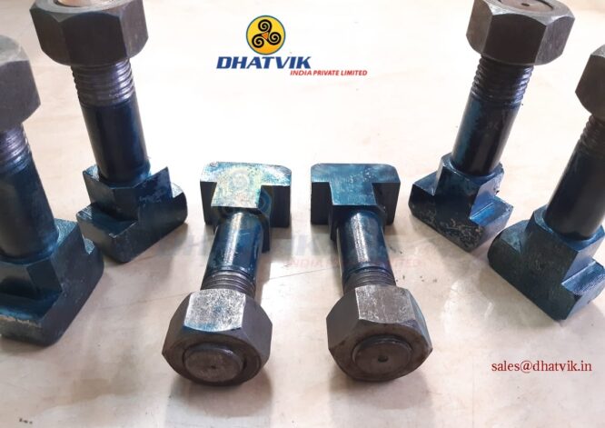 BOLT TEE HEAD GUIDE CLAMPING for 3 Hi Mill Stand