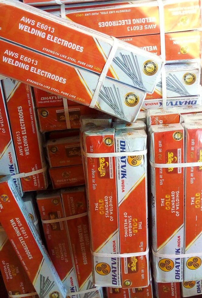 MS AWS E6013 Welding Electrode Dhatvik Brand